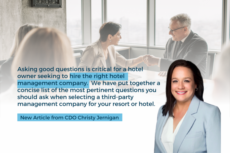 Questions to Ask Your Hotel Management Company