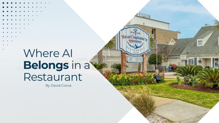 Where AI Belongs in a Restaurant